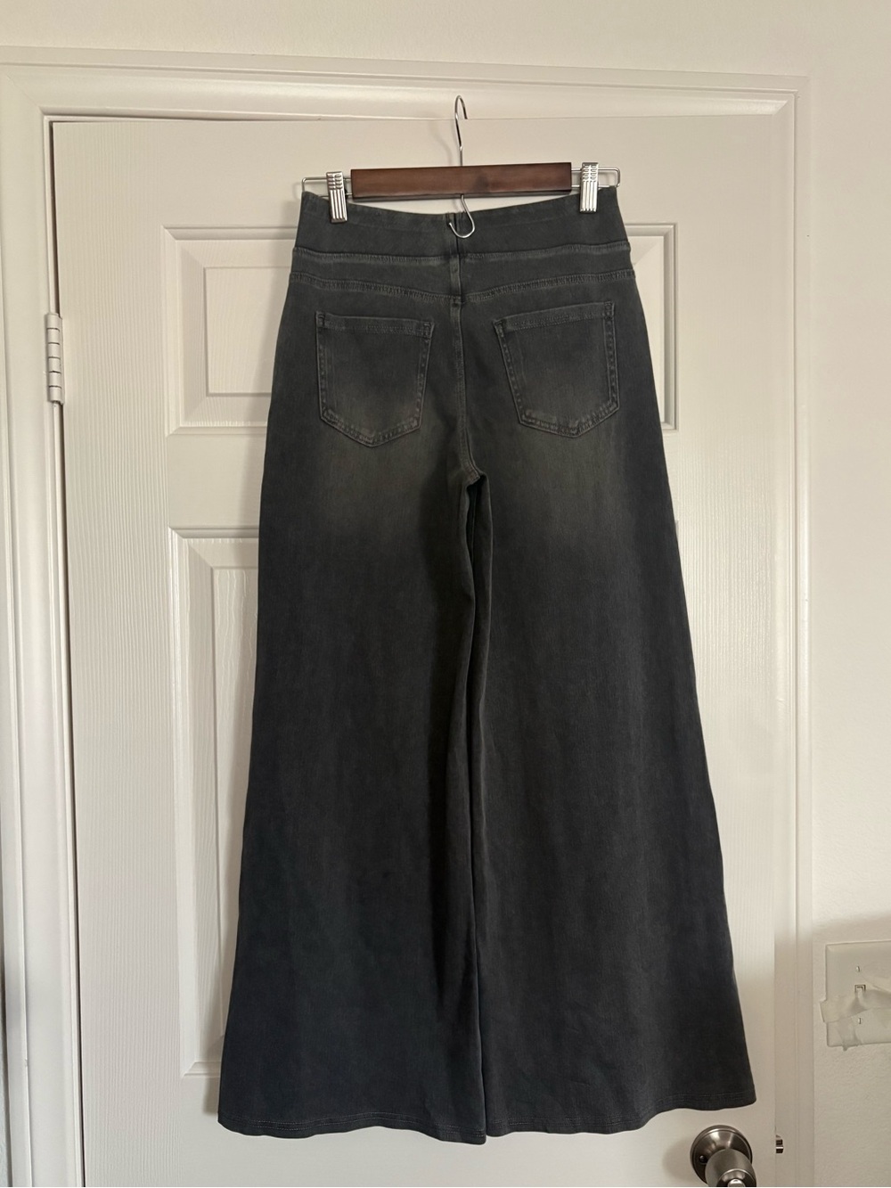 Halara Flex™ High Waisted Pockets Baggy Wide Leg Washed Casual Jeans✨NWOT Sz SP - Picture 8 of 10